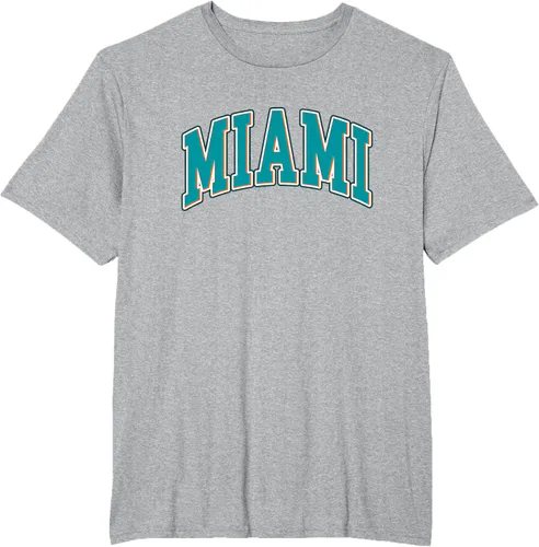 Miniatura 39 de Miami - Hometown Pride - Diseño retro - Camiseta clásica