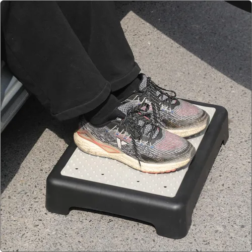 Miniatura 5 de Fotree Taburete de un solo paso, plataforma de seguridad para personas mayores y adultos, plataforma antideslizante para escaleras, automóvil, cama