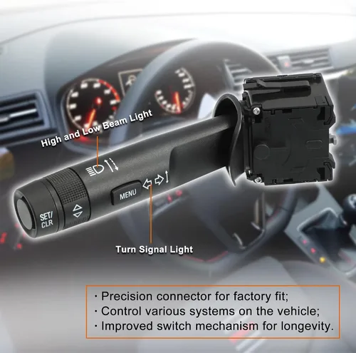 Miniatura 3 de X AUTOHAUX 20941129 Interruptor de luz de señal de giro Columna Conjunto de interruptor multifunción para Chevrolet Cruze 2011-2016 para Buick Regal