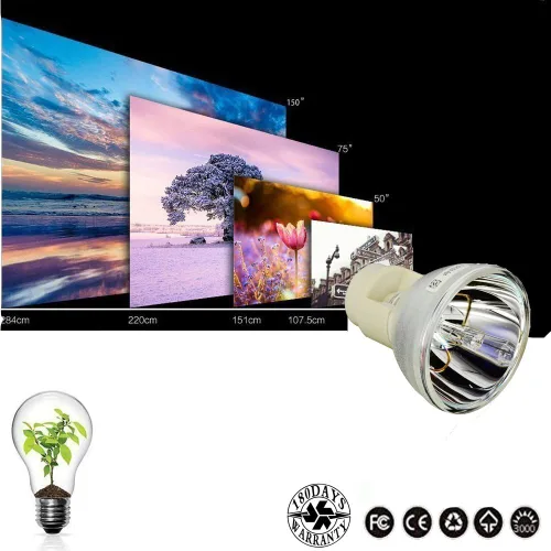 AWO Bombilla desnuda EC.K1700.001 del proyector original EC.K1700.001 para ACER P1203 P1303W P1206 P1300WB