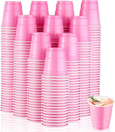 Miniatura 10 de 200 vasos de plástico de 2 onzas para degustación de vino, whisky, alimentos, graduación, boda, baby shower, fiesta, beber, suministros de sabor
