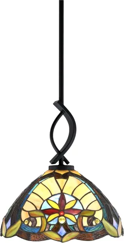 Miniatura 150 de Toltec Lighting Cavella Stem Colgado Mini colgante, acabado grafito, vidrio de muselina blanca de 4 pulgadas