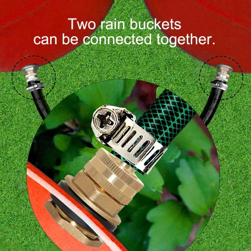 Miniatura 2 de Joywayus Conector de tanque de agua macho de latón de 1/2 pulgada NPT hembra x 3/4 pulgadas GHT + lengüeta de 3/4 pulgadas x 3/4 pulgadas GHT hembra