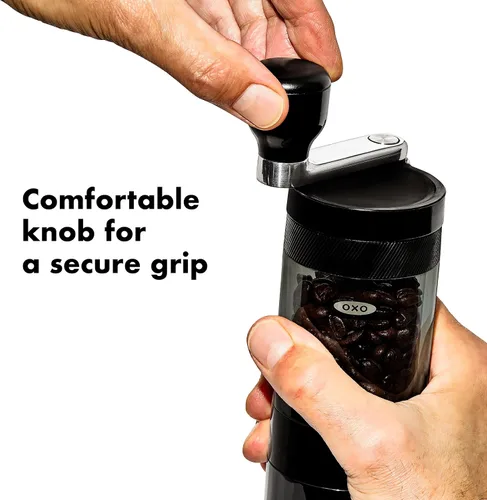 Miniatura 3 de OXO Brew - Molinillo de café manual de rebabas