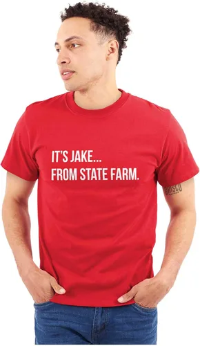 Miniatura 4 de It's Jake Funny Pop Culture Quote Graphic T Shirt Men or Women