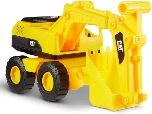 Miniatura 9 de CAT Construction 7" Camión volquete, cargador y juguetes de excavadora Paquete combinado