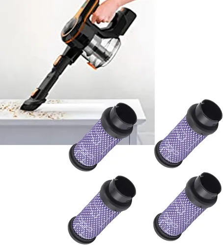 Miniatura 5 de TOPINCN Reemplazo de filtro de vacío, accesorios de filtro de aspiradora lavable, 4 piezas de filtro de repuesto para aspiradora, kit de filtro