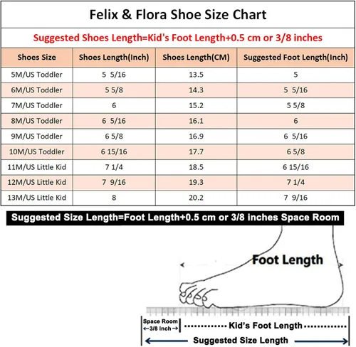 Miniatura 8 de Felix & Flora Zapatos deportivos para correr para niñas y niños pequeños, zapatos deportivos de princesa casuales con purpurina.