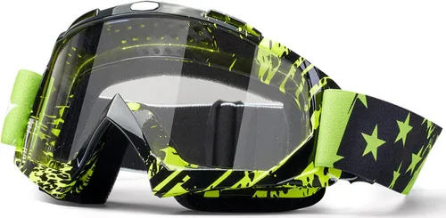 Dirt Bike Goggles Motorcycle Gear ATV Riding Motocross Dirtbike 4-Wheeler Accessories Ski Fit Over The Glasses
