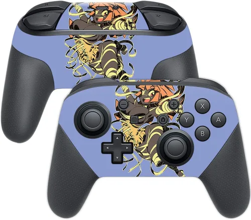 Miniatura 29 de MightySkins Skin compatible con Nintendo Switch Pro Controller - Alien Battle Funda protectora de vinilo duradera y única Fácil de aplicar