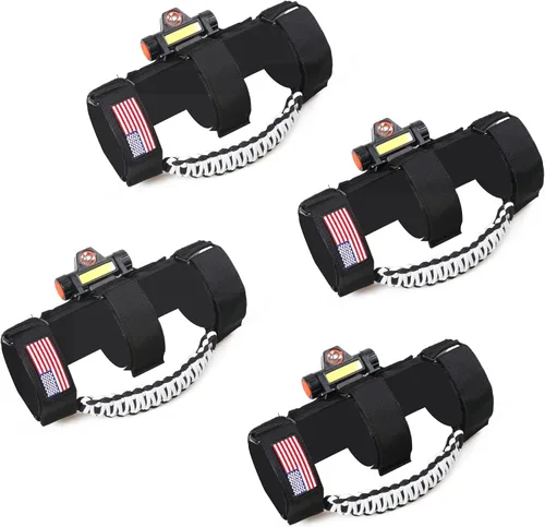 Miniatura 17 de sukemichi Manijas de agarre de la barra de rodillo para accesorios de Jeep Wrangler TJ JK JL Gladiator JT UTV ATV - Hebilla metálica de mejora
