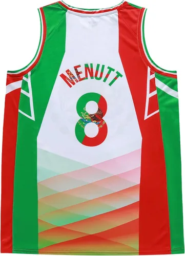 Miniatura 3 de MENUTT Deportes de baloncesto México Jersey para hombres #24#8 Mujeres Entrenamiento y Jogging wear Jerseys Transpirable Absorbe la humedad
