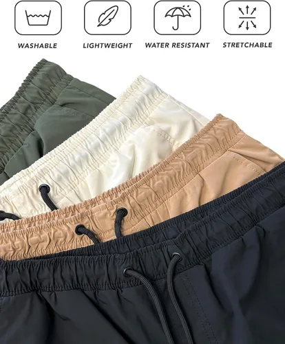 Miniatura 5 de Southpole Men's Basic Active Cargo Jogger Pants, Fleece & Tech Woven Nylon