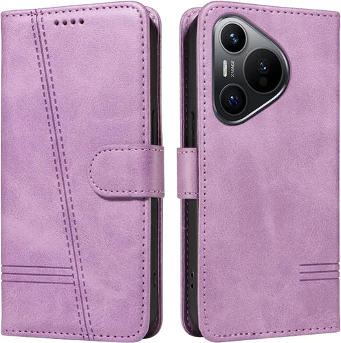 Miniatura 132 de Funda con tapa para Huawei Nova Lite 3, protección de 360 grados, a prueba de golpes, de piel sintética, con función atril y 3 ranuras