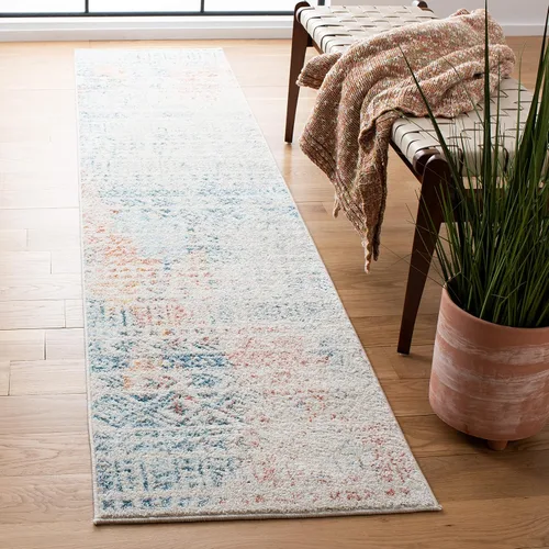 Miniatura 7 de SAFAVIEH Tulum Collection - Alfombra decorativa de 2 x 5 pies, diseño marroquí bohemio envejecido, no desprende pelusa y de fácil cuidado, ideal