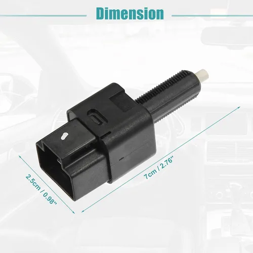 Miniatura 6 de Interruptor de luz de freno de 4 pines 25320-AX000 – Compatible con Nissan Rogue, Altima, Frontier, Infiniti G35/G37, QX56/QX80 y más – Sustituye a