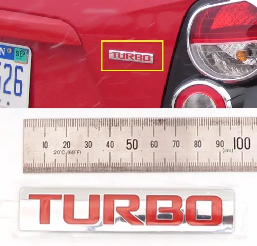 Emblema trasero TURBO para GM Chevrolet Cruze Trax Sonic OEM Parts