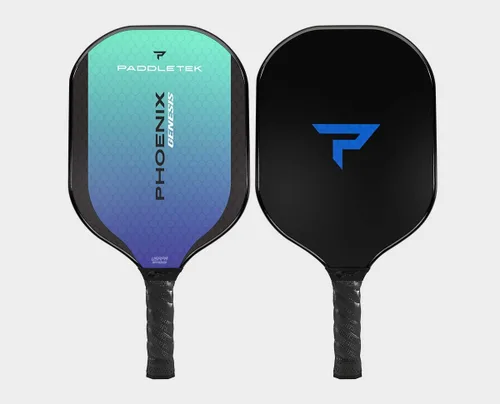 Miniatura 2 de Paddletek Phoenix Genesis - Paletas profesionales de pickleball con núcleo de panal - Superficie epoxi de policarbonato y fibra de vidrio - Agarre