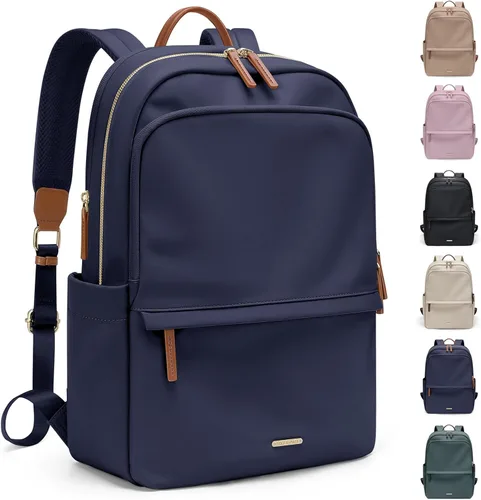 Miniatura 13 de GOLF SUPAGS Mochila para laptop para mujer, bolsa delgada para computadora, trabajo, viajes, universidad, mochila para portátil de 14 pulgadas