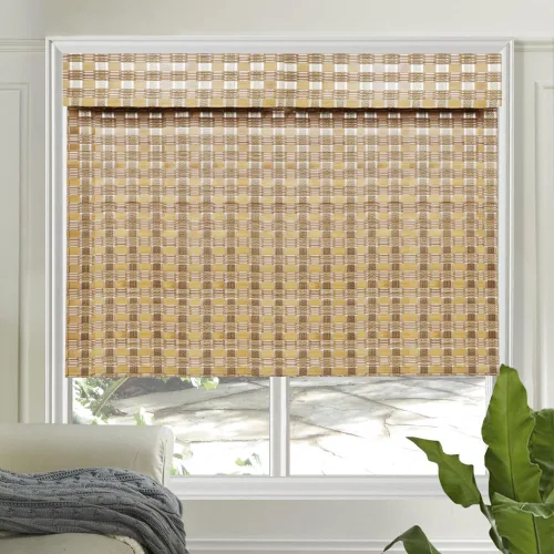Miniatura 23 de LETAU cortinas de madera para ventanas con cenefa, filtran la luz