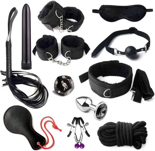 12 piezas de sujeción de cama para cama de tamaño Queen, kit sexual para correas debajo de la cama para adultos juego King colchón lazos sexuales