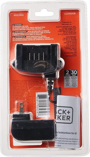 Miniatura 4 de BLACK+DECKER Cargador de batería de litio de 20V MAX, compatible con batería de 12V y 20V, la batería se vende por separado (LCS1620B)