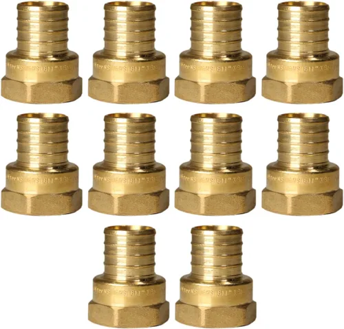 Miniatura 22 de XFITTING 1 pulgada Pex x 1 pulgada Adaptador Femenino NPT, 23-4-3=2X, 2 Piezas
