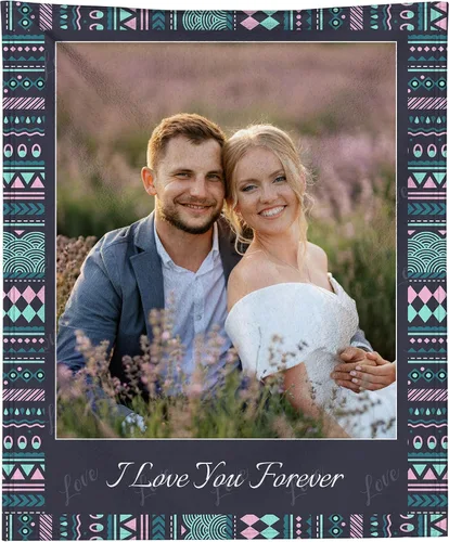 Miniatura 15 de Manta personalizada con foto, manta personalizada con imagen para regalos de pareja, mantas de franela personalizadas para adultos, niños
