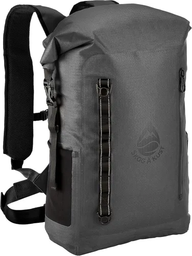 Skog Å Kust BackSåk Pro Mochilas flotantes impermeables con bolsillo exterior hermético con cremallera Gris
