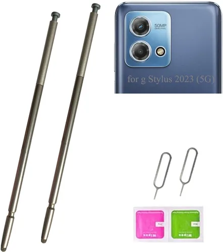 Miniatura 9 de Paquete de 2 bolígrafos para Moto g Stylus (5G) 2023, XT2315, piezas de repuesto para Moto-rola Moto G Stylus (5G) 2023 XT2315 XT2315-5 de 6.5