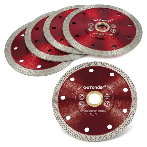Miniatura 20 de Cuchilla ultrafina para cortar porcelana o cerámica Rojo