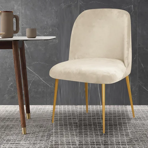 Miniatura 3 de Gollense Fundas de silla con respaldo curvado para comedor, fundas modernas de mediados de siglo, protector de asiento de silla semicírculo