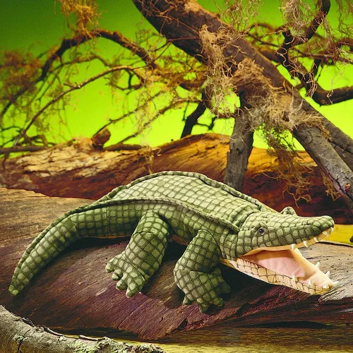 Miniatura 3 de Folkmanis Marioneta de mano de cocodrilo