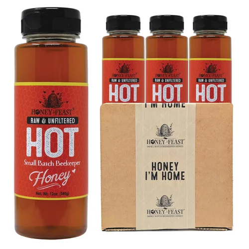 Miniatura 13 de Honey Feast, Miel de Flor Silvestre, 12 Onza