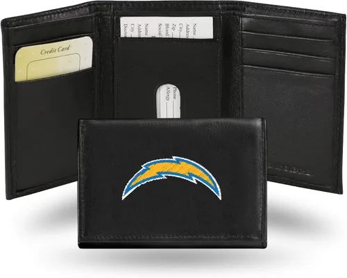 Miniatura 24 de Rico Industries NFL Football Embroidered Tri-fold Wallet