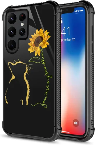 Miniatura 246 de CARLOCA Funda compatible con Samsung Galaxy S22 Ultra, diseño gráfico de Star Howling Wolfs Samsung Galaxy S22 Ultra, diseño gráfico, a prueba