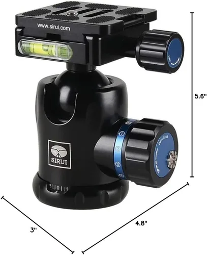 Miniatura 4 de SIRUI K-10II Professional Ball Head Aluminio Negro