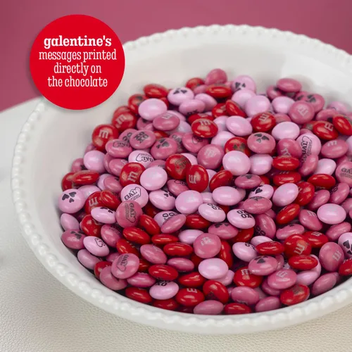 Miniatura 4 de M&M'S WORLD Galentine's Day - Caramelos de chocolate, 2 libras, celebra el amor con tu Galentine, regalo único para amigos, solteros y fiestas, crea