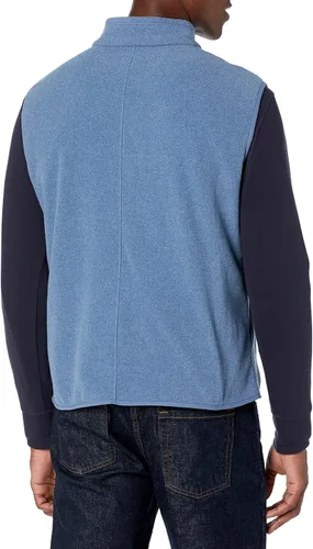 Miniatura 2 de Tienda Essentials - Camiseta polar con cierre completo, para hombre