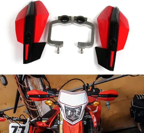 Miniatura 2 de AnXin - Paramanos para moto de cross ATV para YZ125 YZ250 YZ250F YZ450F YZF 350 450 YFM 350 Raptor 660 700 WR250F ATV Motocross Enduro, 22 mm