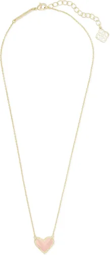 Miniatura 2 de Kendra Scott Ari - Collar con colgante de corazón y longitud ajustable para mujer, joyería a la moda