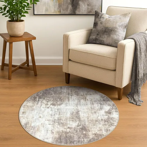 Miniatura 217 de IOHOUZE Alfombra abstracta lavable de 3 x 12 pies para pasillos, antideslizante para cocina, camino de entrada de lana sintética para interiores