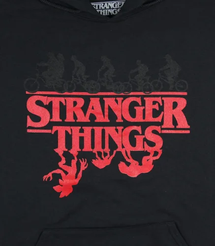 Miniatura 2 de Stranger Things - Sudadera con capucha de Demogorgon Evolution para hombre adulto, Negro