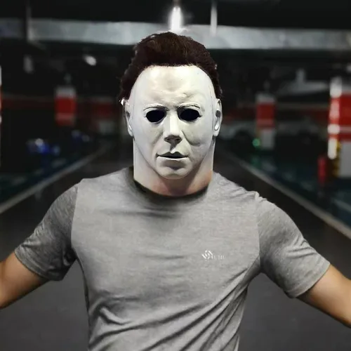 Miniatura 2 de Boolavard Máscaras de Michael Myers para Halloween, disfraz de terror, cosplay, accesorios de látex Multicolor
