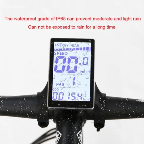 Miniatura 7 de TZ5 LCD-M5 Medidor de pantalla LCD de bicicleta eléctrica Conector impermeable de 5 pines 24V-60V Universal Ebike Pantalla Panel de control E-Bike