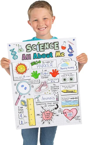 Miniatura 3 de Pósters de color Your Own Science All About Me, 30 piezas