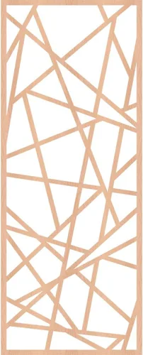 Miniatura 4 de Conway Paneles de pared decorativos de madera con calado, 9 3/8 pulgadas de ancho x 24 3/8 pulgadas de alto x 1/4 de alto, aliso