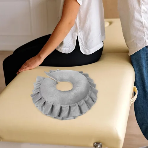 Miniatura 7 de Beavorty Cojín de almohada de masaje facial en forma de U Mesa de masaje Spa Salon Relajación Reposacabezas Cuello Soporte Cuidado de la piel