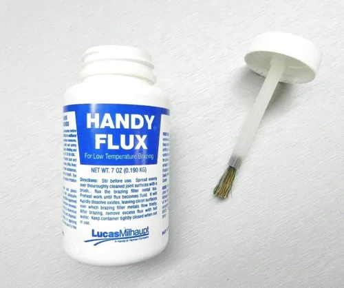 Miniatura 4 de Kit de soldadura para fabricación de joyas, práctico fundente de 3ª mano, pinzas de agarre de fibra de alambre plateado y hoja de cerámica