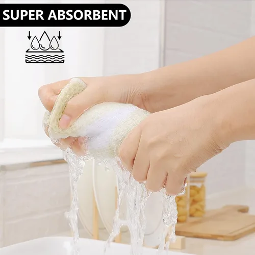 Miniatura 2 de Homaxy Trapos de cocina a cuadros de 100% algodón, 12 x 12 pulgadas, paños de cocina súper suaves y absorbentes, de secado rápido, paquete de 6
